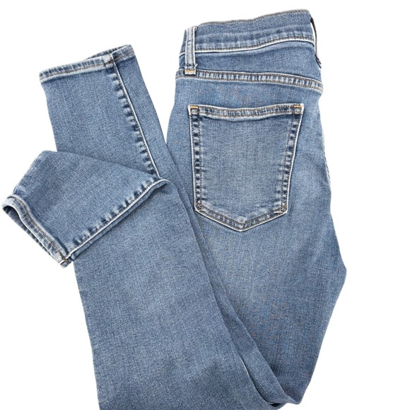 GAP Denim - Gap True Skinny High Rise Jeans Womens 29 8R Medium Indigo Blue Stretch‎ Denim